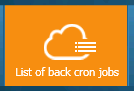 3. List of back cron jobs tab